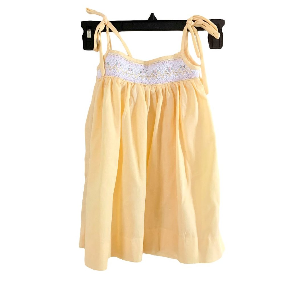 YENCO 18M Girl Dress Yellow